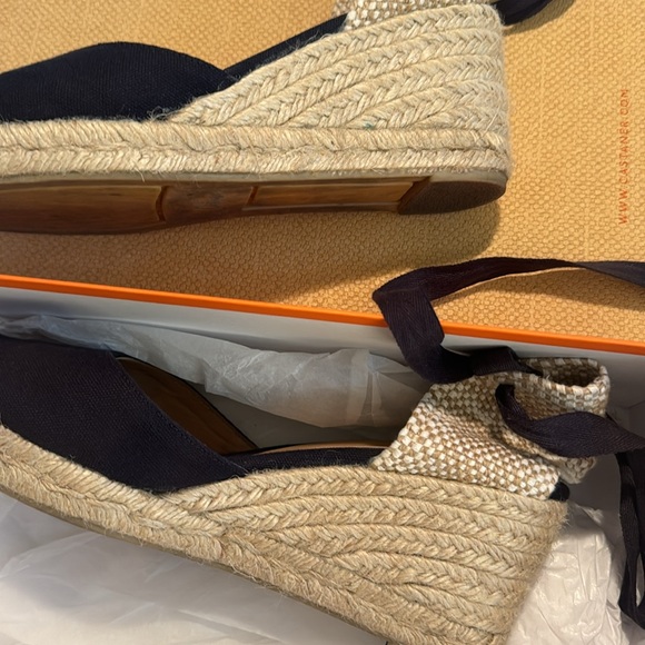 Castañer Carina Wedge Espadrille Sandals - Picture 10 of 12